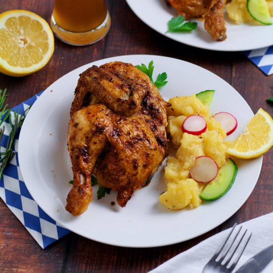Oktoberfest Roast Chicken - Recipe photo by JayWadams
