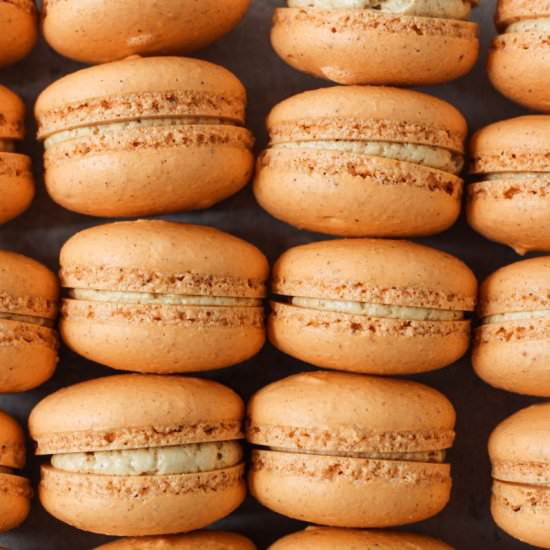 Pumpkin Macarons - Recipe photo by thesweetoccasion