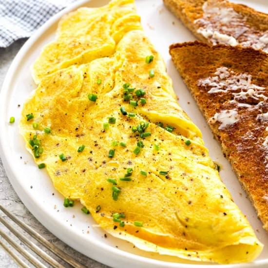 How to Make an Omelette - Recipe photo by Jessica Gavin