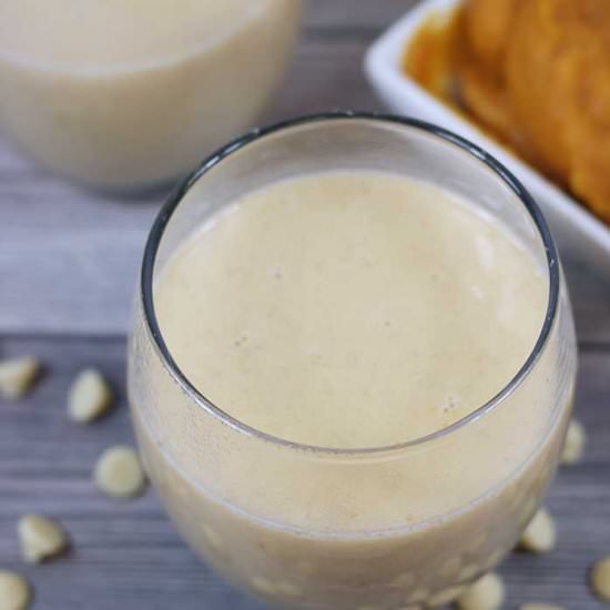Pumpkin White Hot Chocolate - Recipe photo by Everything Pretty