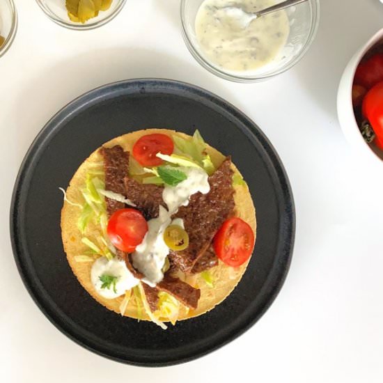 lamb doner kebab - Recipe photo by Cuisine Fiend