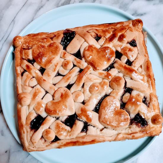 Pirog: Jam-Filled Snack Cake - Recipe photo by cocoinkitchen