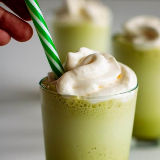 Starbucks Matcha Frappuccino - Recipe photo by Milk and Pop