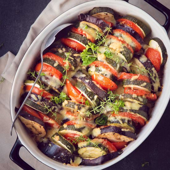Oven roasted vegetables - Recipe photo by by Andrea Janssen
