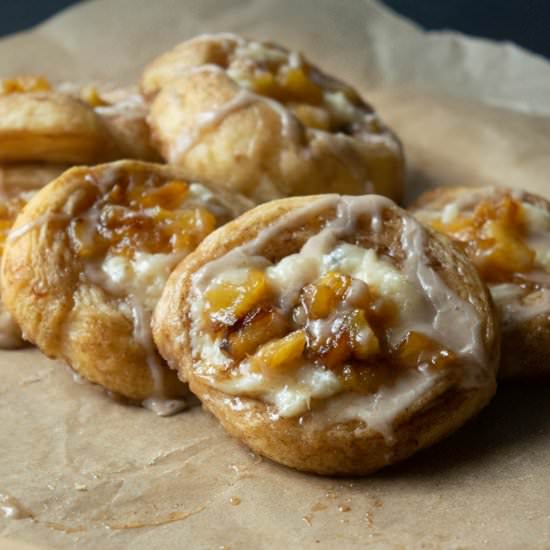 Pineapple Cinnamon Cheese Danish - Recipe photo by JawnsICooked