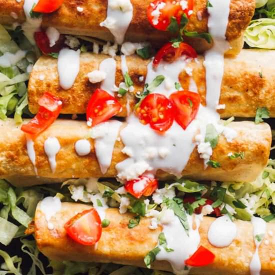 Chicken Flautas! - Recipe photo by Easy Chicken Recipes