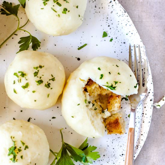 Potato Dumplings - Recipe photo by Craft Beering