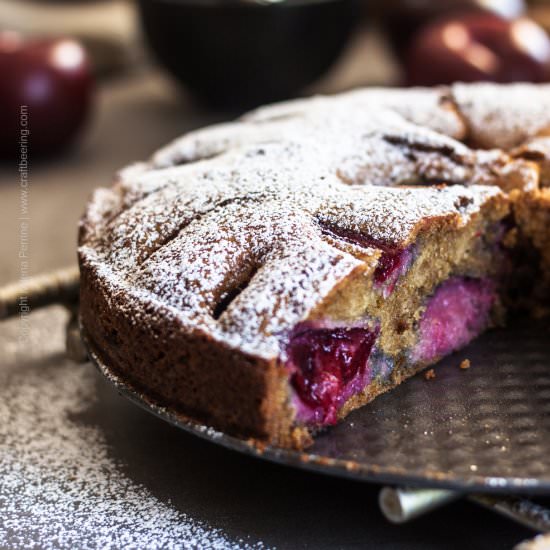 German Plum Cake - Recipe photo by Craft Beering