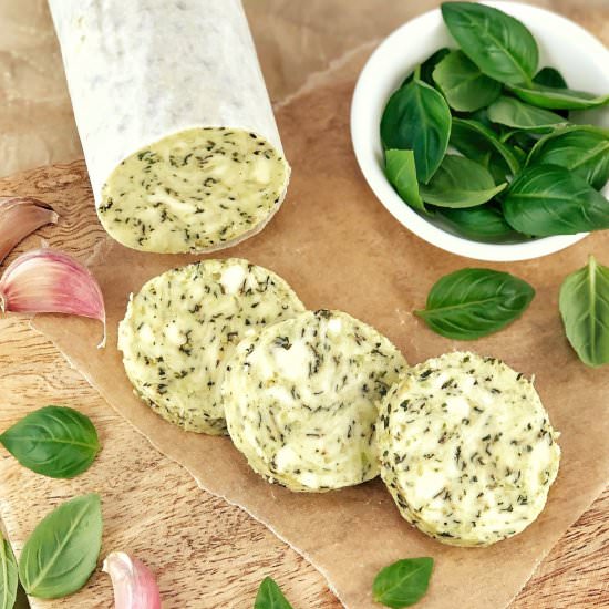 Pesto Butter - Recipe photo by chef not required