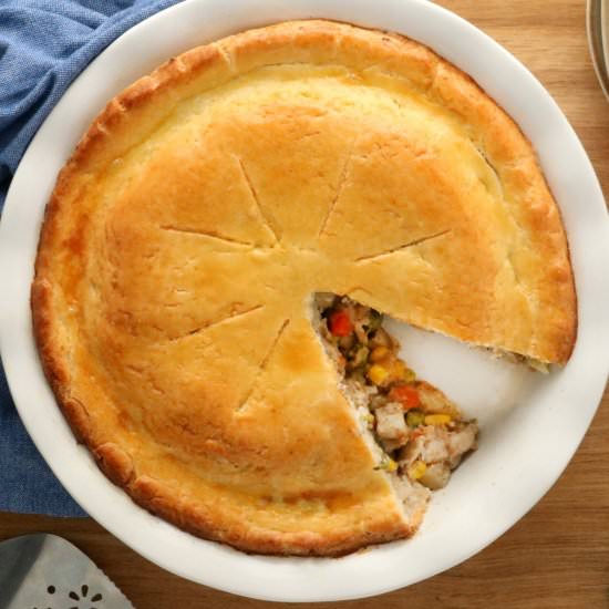 Gluten-Free Chicken Pot Pie - Recipe photo by Mama Knows Gluten Free
