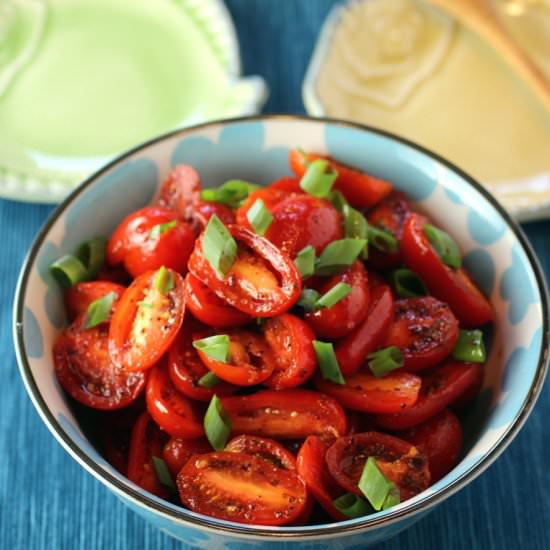 Grape tomato kimchi - Recipe photo by Food Gal