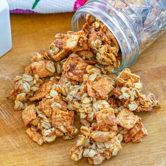 Cinnamon Toast Crunch Granola - Recipe photo by Wearenotmartha