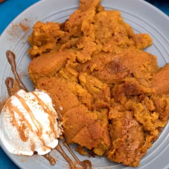 Slow Cooker Pumpkin Pie Pudding - Recipe photo by peasandpeonies