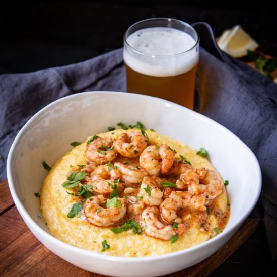 Southern Style Barbecue Beer Shrimp - Recipe photo by TheBeeroness