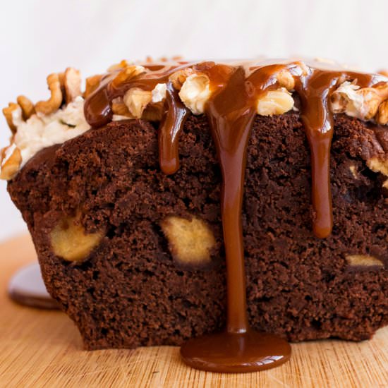 Apple & Chocolate Loaf Cake - Recipe photo by Artemis_eats