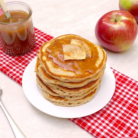 Caramel Apple Pancakes - Recipe photo by anothertablespoon