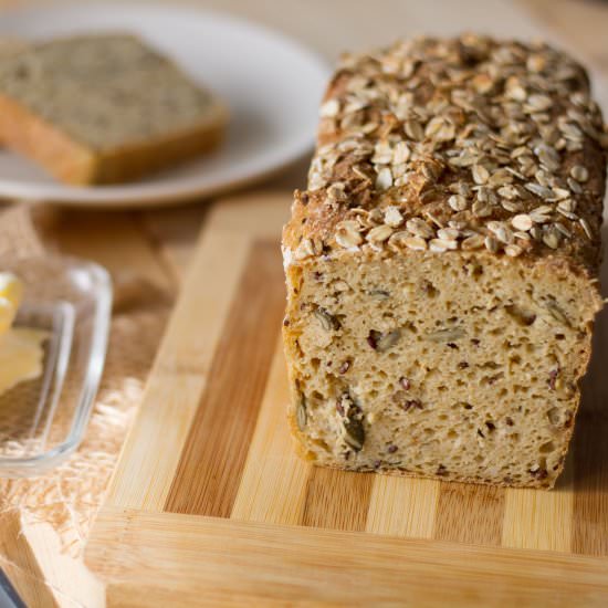 Gluten-free sourdough bread - Recipe photo by mecooks.com