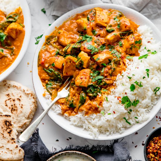 Easy Chicken Curry - Recipe photo by KitchenSanctuary