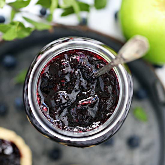 Sloe & Apple Jam - Recipe photo by Fab Food 4 All
