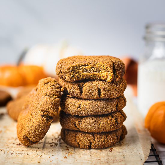 Pumpkin Snickerdoodle Cookies - Recipe photo by Shuangys Kitchensink