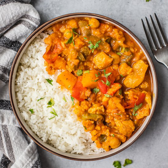 Instant Pot Pumpkin Curry - Recipe photo by Shuangys Kitchensink