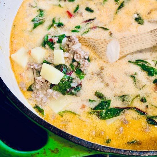 Dairy Free Zuppa Toscana Soup - Recipe photo by poordrwife