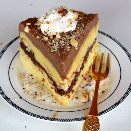 Nutella Easiest Cake - Recipe photo by 5 star cookies