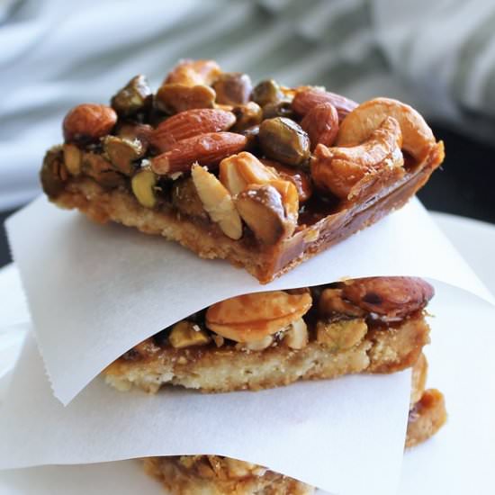 Honey Nut Bars - Recipe photo by MyRecipeReviews