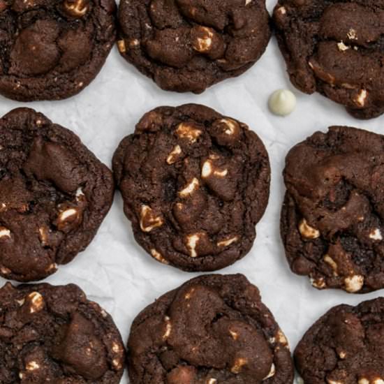 Triple Chocolate Chip Cookies - Recipe photo by Tasty Treat Pantry