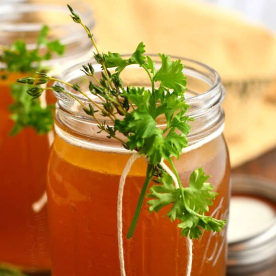 Homemade Beef Stock - Recipe photo by WillCookForSmiles