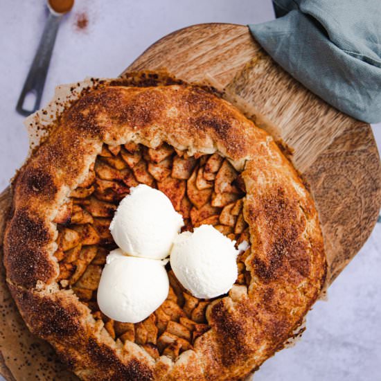 Vegan Apple Galette - Recipe photo by spoonfulofkindness