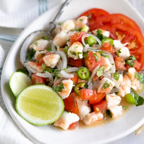 Shrimp Ceviche - Recipe photo by theforkedspoon