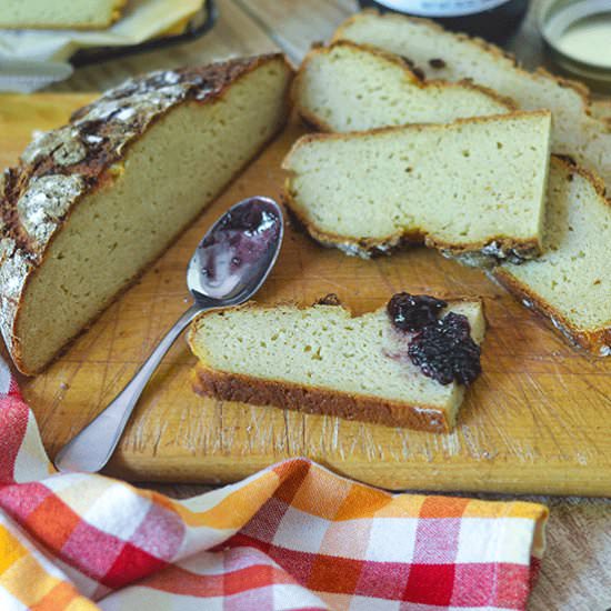 GF Sourdough Discard Bread - Recipe photo by Feed Your Soul