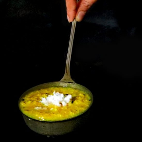 Moong daal with coconut - Recipe photo by TheEpicureanfeast