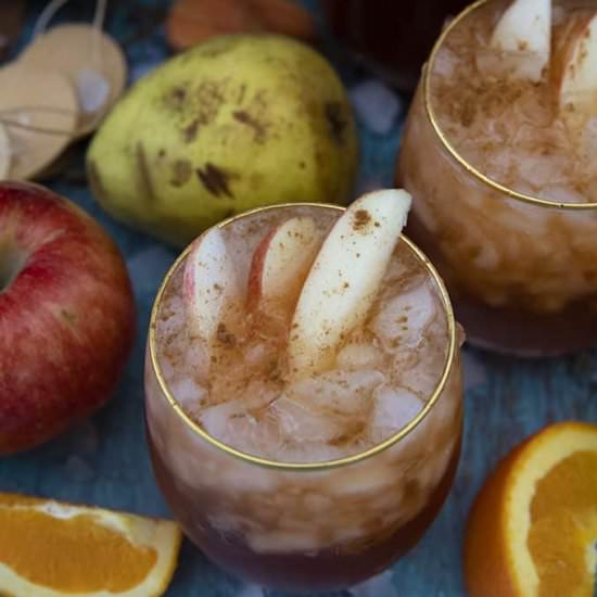 Chai Spiced Fall Sangria - Recipe photo by TheSaltyMarshmallow