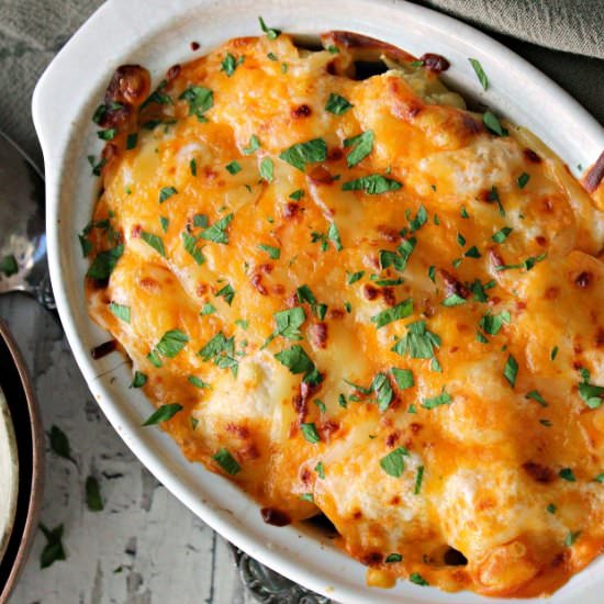 Cheesy Cauliflower Casserole - Recipe photo by agoudalife