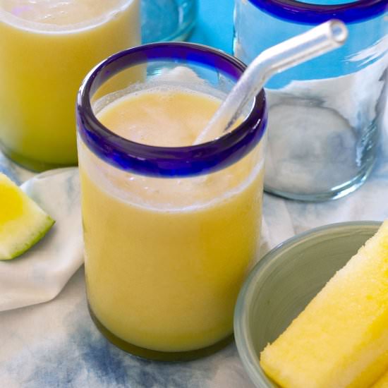 Taiwanese Coconut Watermelon Milk - Recipe photo by healthyfeels