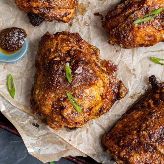 Szechuan nashville fried chicken - Recipe photo by cherryonmysundae