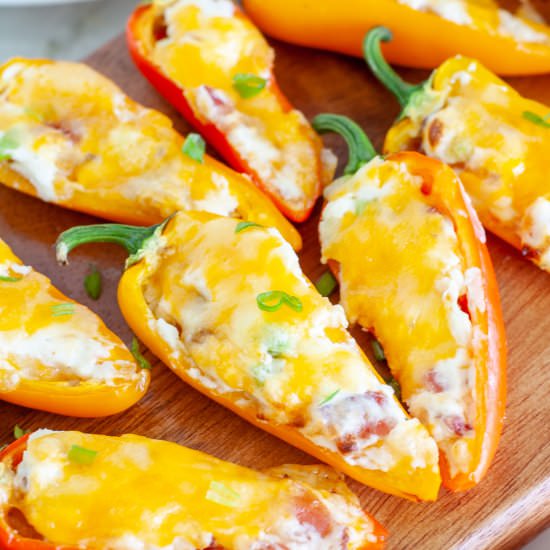 Cream Cheese Stuffed Peppers - Recipe photo by foodlovinfamily