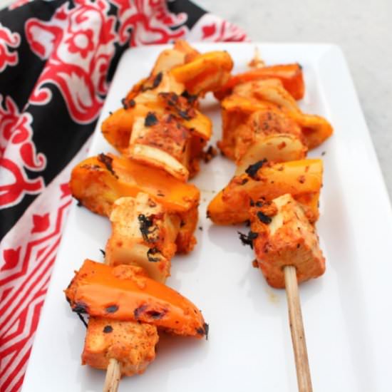 Easy Grilled Tofu Tikka Masala - Recipe photo by Warrior In The Kitchen