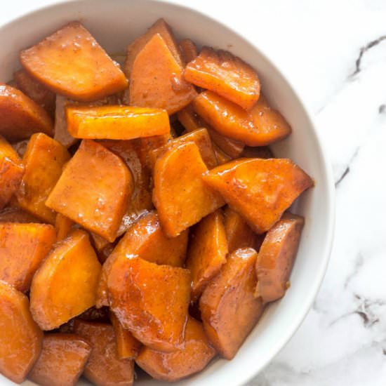 Stove Top Candied Yams - Recipe photo by thatgirlcookshealthy