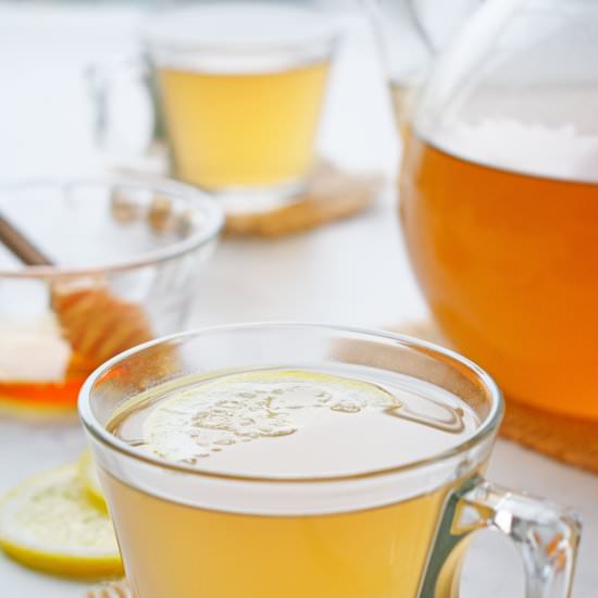 Soothing Ginger and Cinnamon Tea - Recipe photo by scruffandsteph