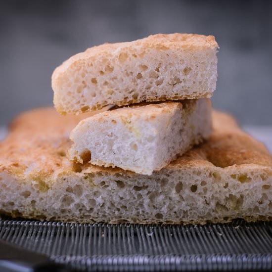 Gluten Free Focaccia Recipe - Recipe photo by Helen Tzouganatos