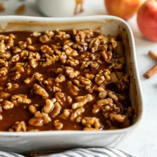 Apple Walnut Cobbler - Recipe photo by culinaryhill