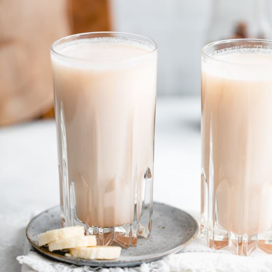 Banana Bread Milk - Recipe photo by The Green Creator