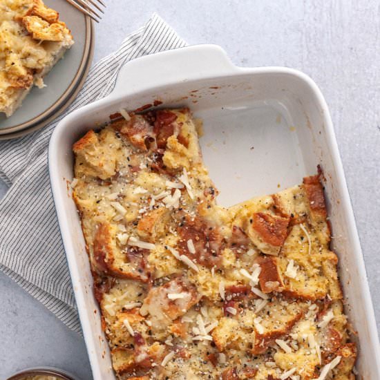 Savory French Toast Casserole - Recipe photo by sweetrusticbakes