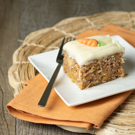 Super Moist Carrot Cake - Recipe photo by Compelled To Cook