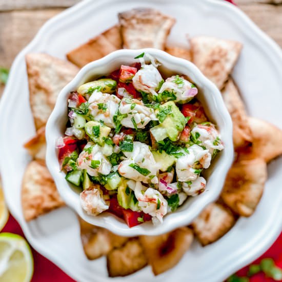 Spanish-Style Shrimp Ceviche - Recipe photo by Spain on a Fork