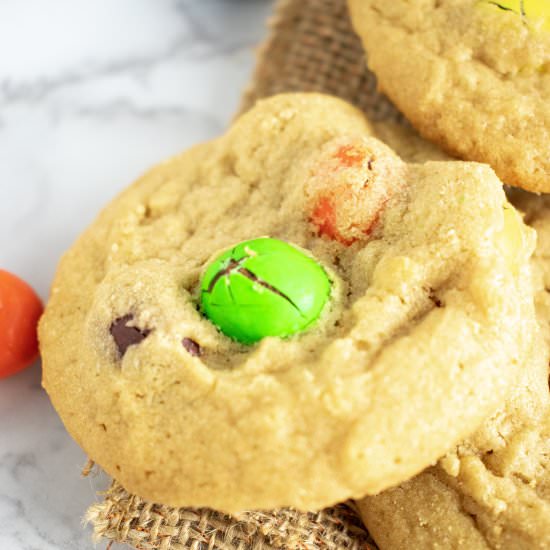 Peanut M & M Cookies - Recipe photo by gingersnapsbakingaffairs