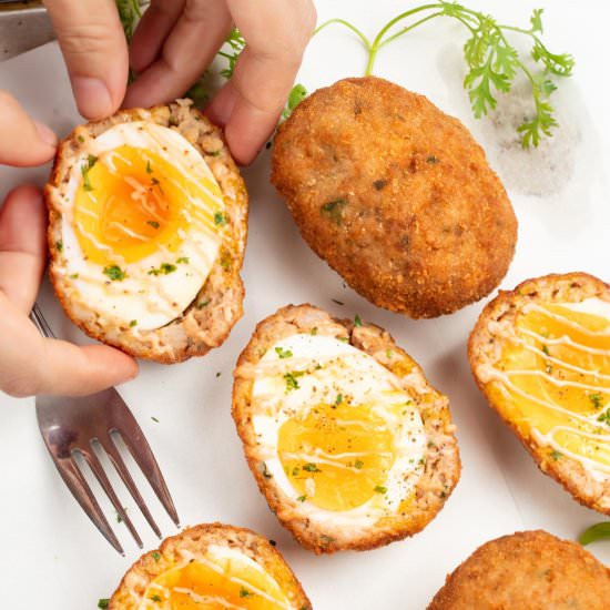 20 Minutes Scotch Egg - Recipe photo by healthyrecipes101